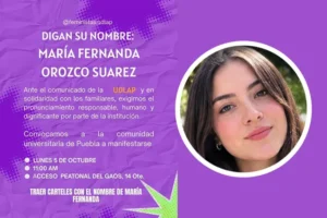 maria fernanda orozco feministas udlap