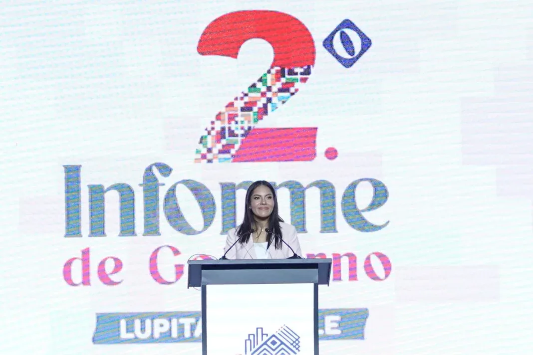 Lupita Cuautle rinde segundo informe en San Andrés Cholula