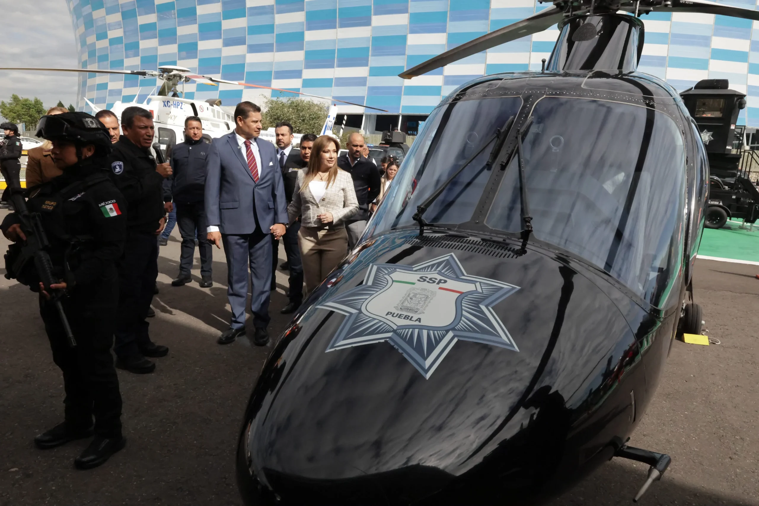 Gobierno de Puebla adquiere helicóptero por 6.2 millones de dólares