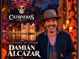 Damián Alcázar narrará leyendas poblanas en el festival Catrineras 2026