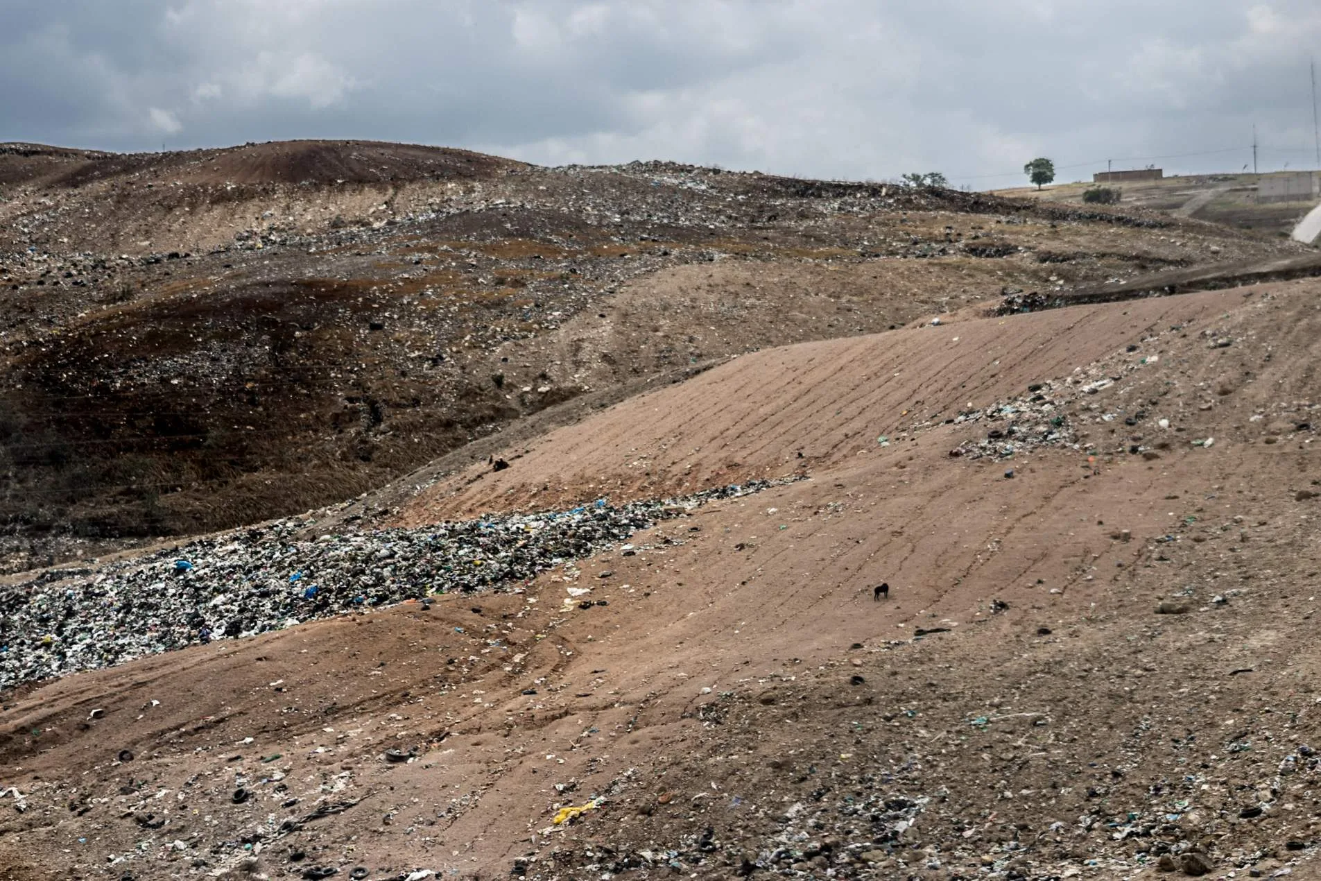Relleno de Chiltepeque: 96% de avance en obras