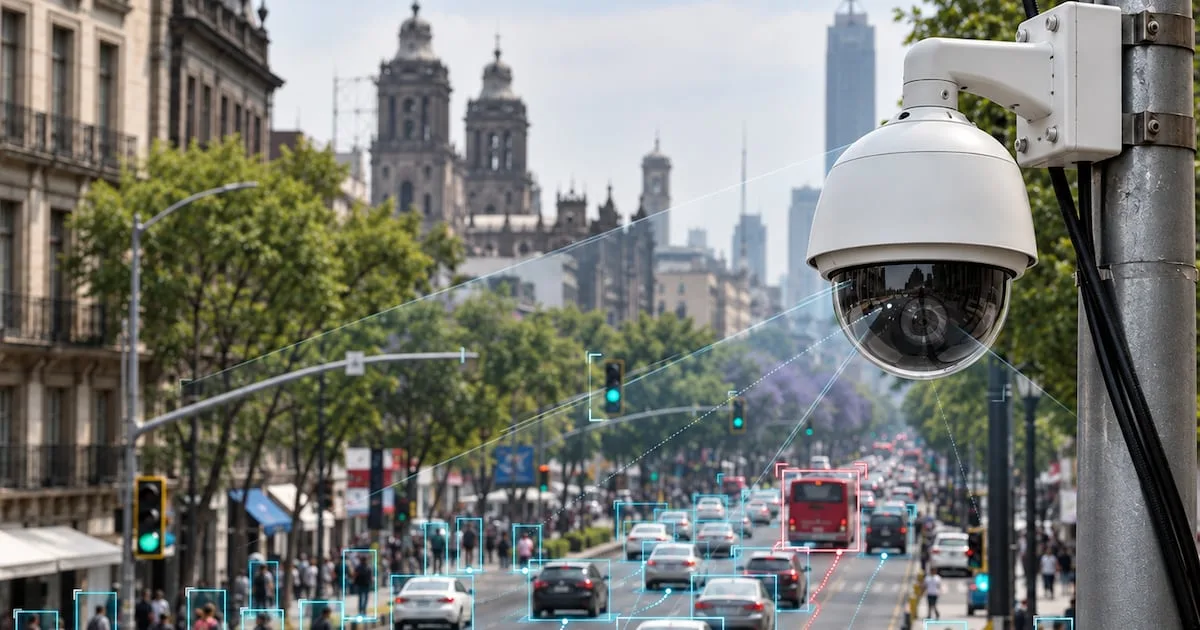 Inteligencia artificial redefine la videovigilancia y seguridad en México
