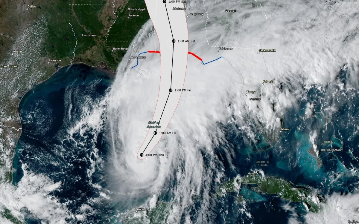 Huracán Isaías y tormenta Simón mantienen alerta a México y Estados Unidos