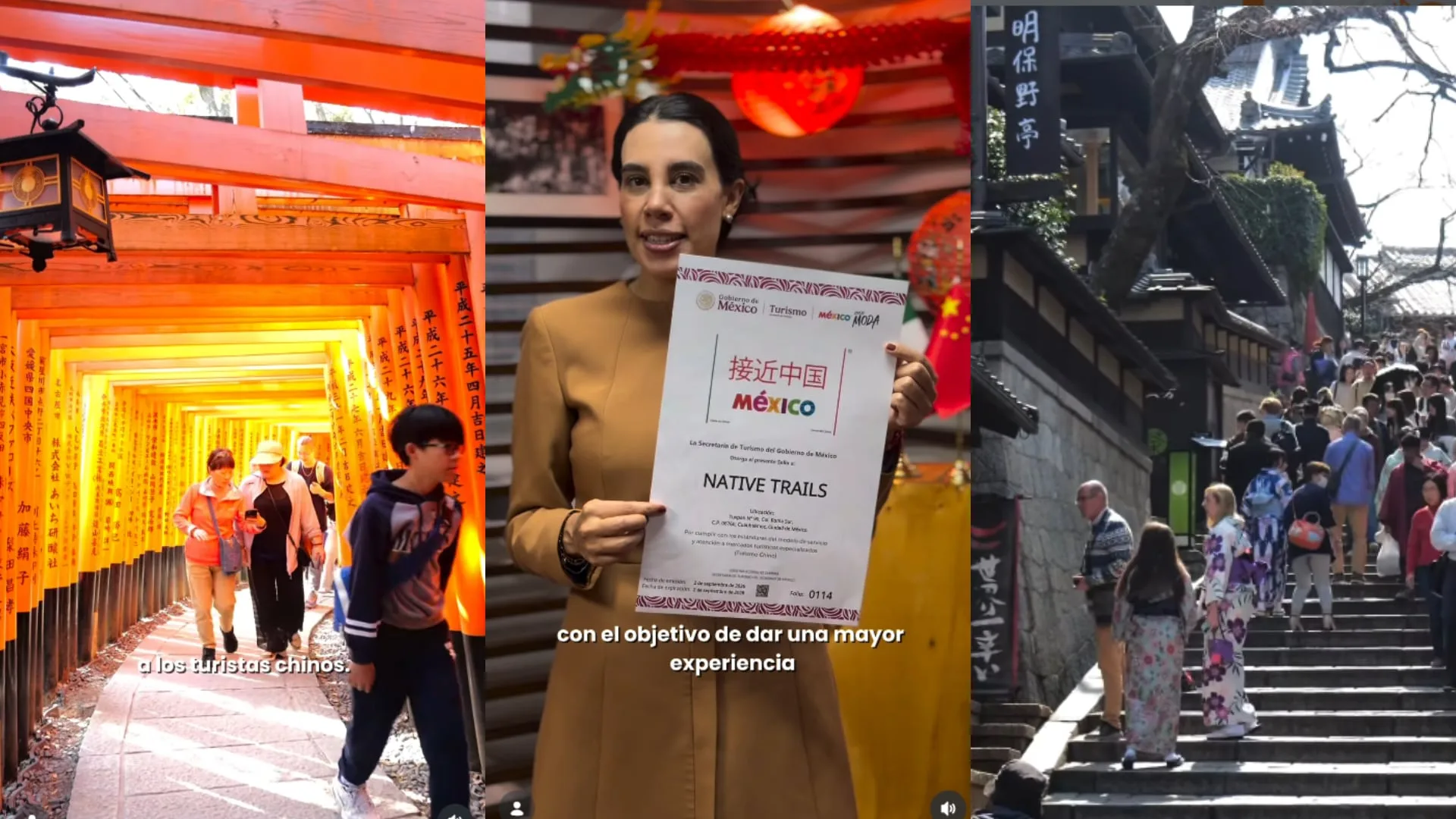 Sectur exhibe falta de rigor: promociona a China con imágenes de Japón
