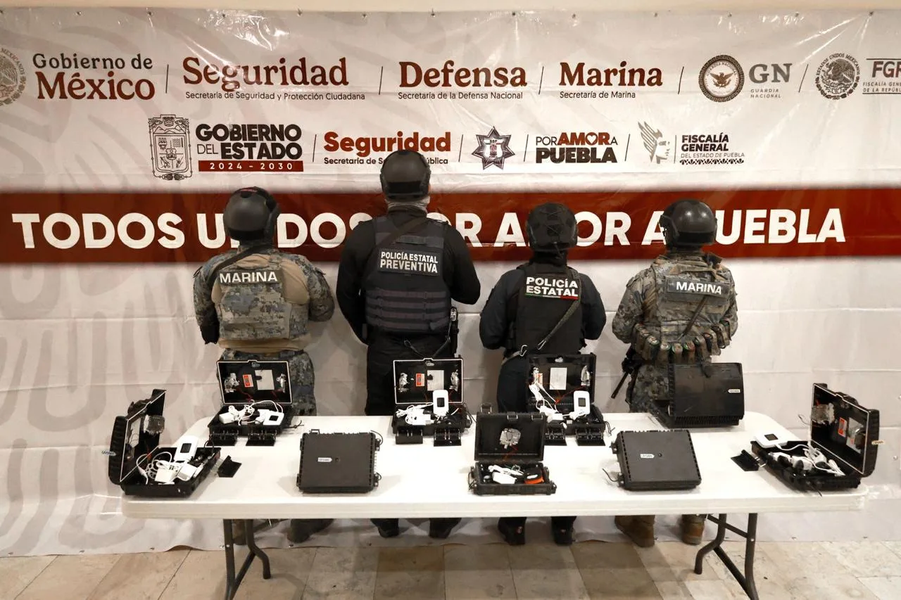 Desmantelan red de videovigilancia ilegal en Tepeaca