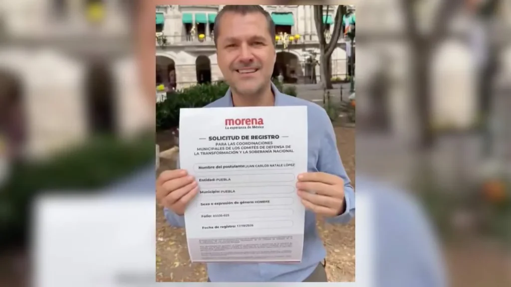 Juan Carlos Natale busca la alcaldía de Puebla