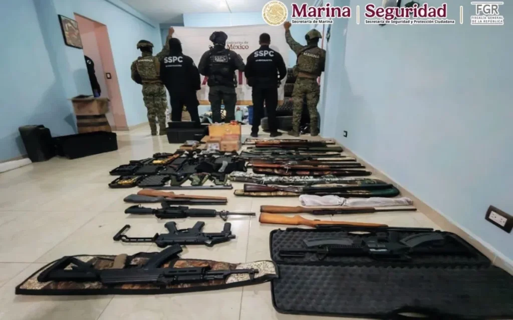Desarticulan red dedicada a la fabricación y venta de armas artesanales