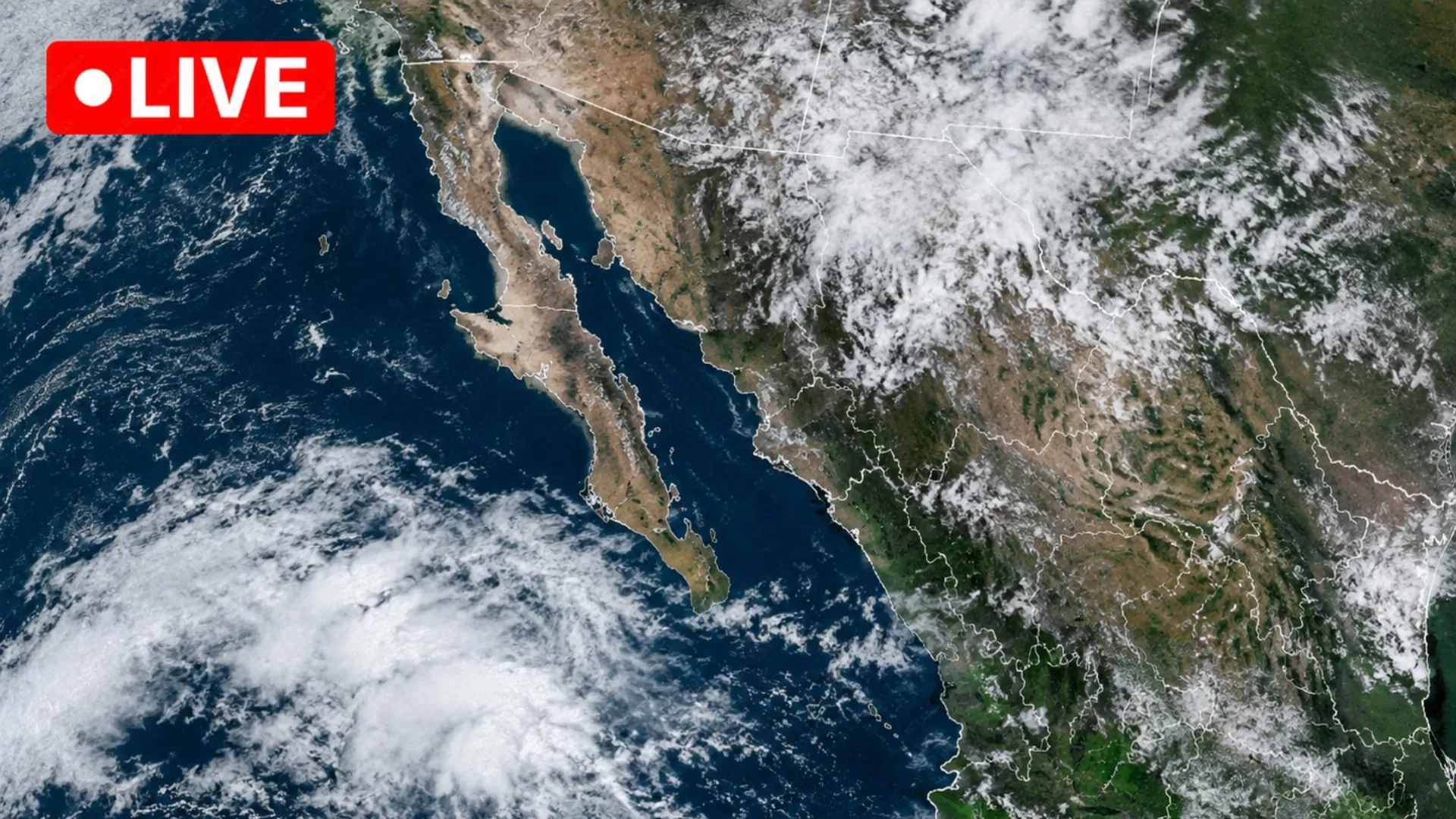 Frente frío 3 y huracán Vance provocan lluvias en gran parte de México