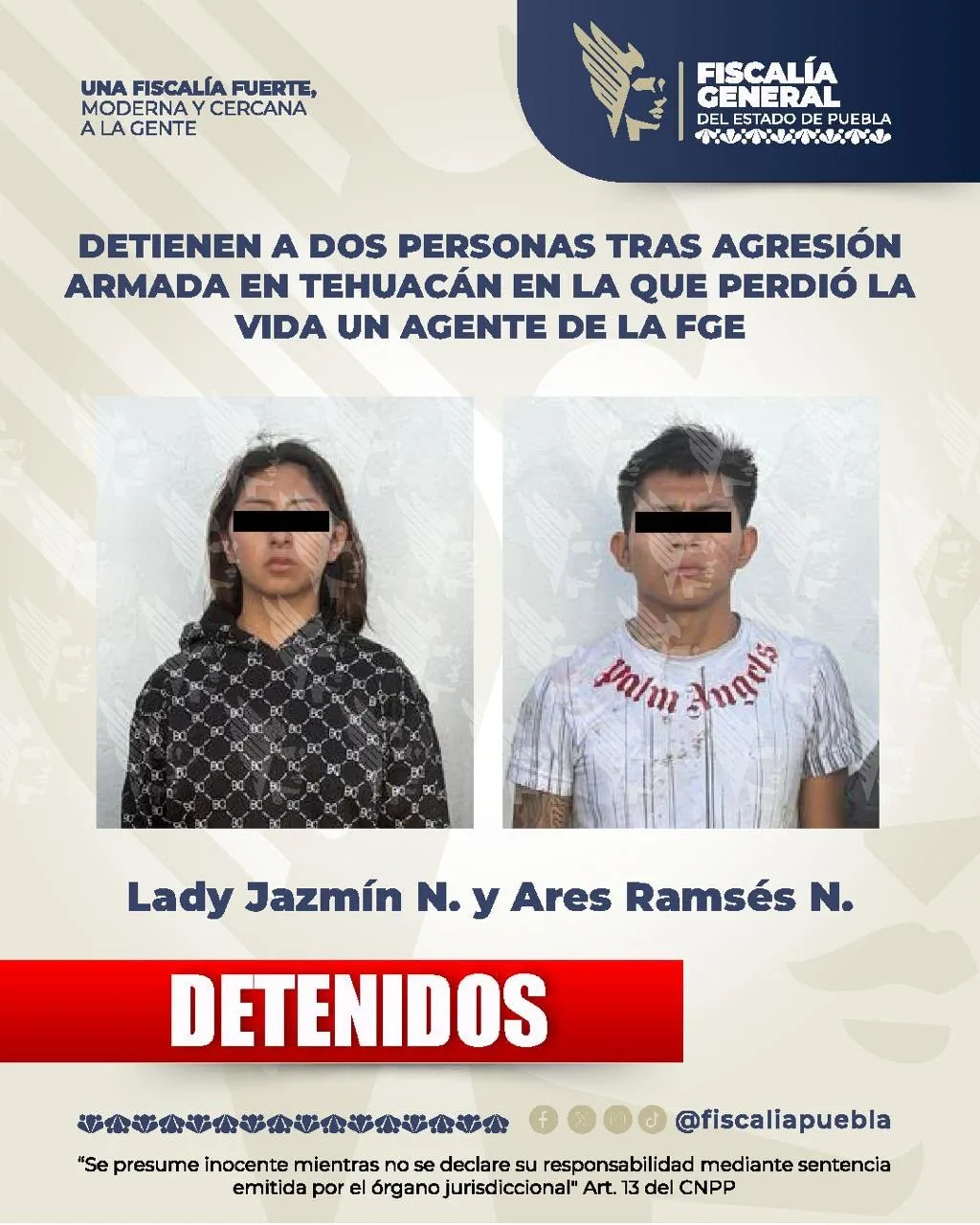 Asesinato de agente ministerial en Tehuacán: dos detenidos tras balacera