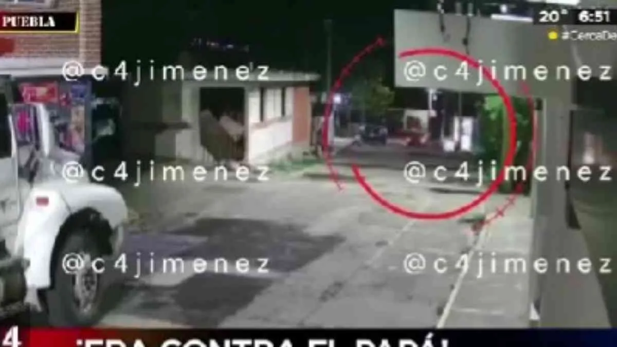 Cámara capta asesinato de un menor en Teteles
